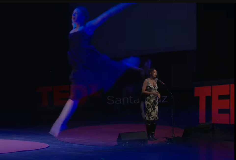 "In the Dark" | August Lee Stevens & Angela Chambers | TEDxSantaCruz